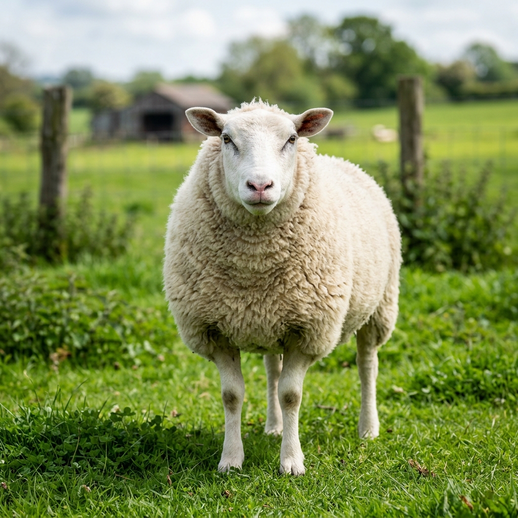 Domba Texel Bulu Tebal